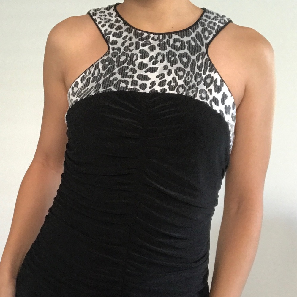 Cheetah Print Dress